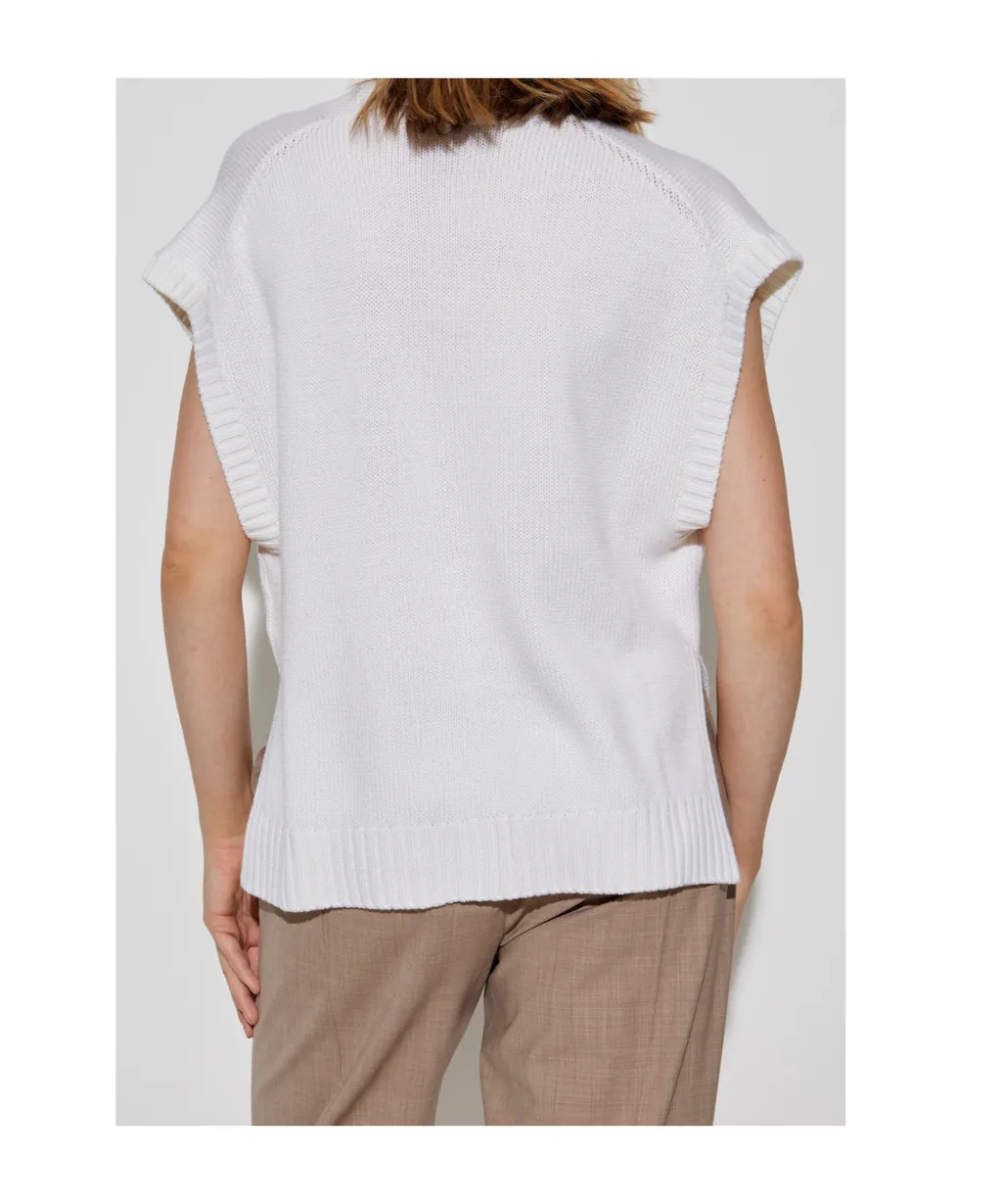 V-Neck Knitted Cardigan