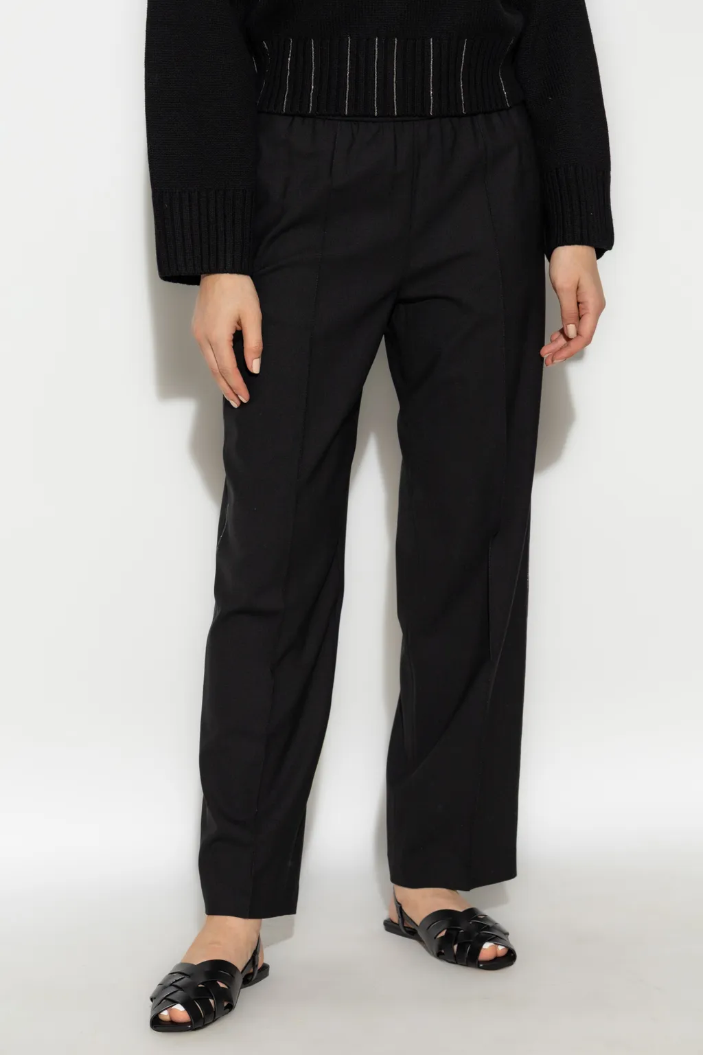 Pressed Creased Trousers