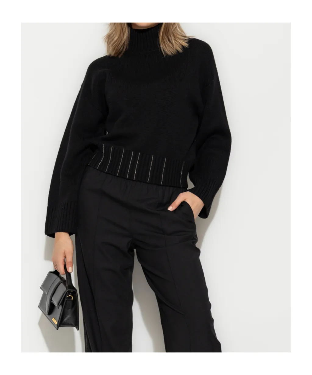 Turtleneck Knitted Jumper