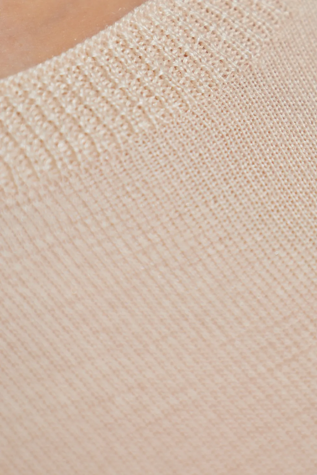 Short-Sleeved Knitted Sweater