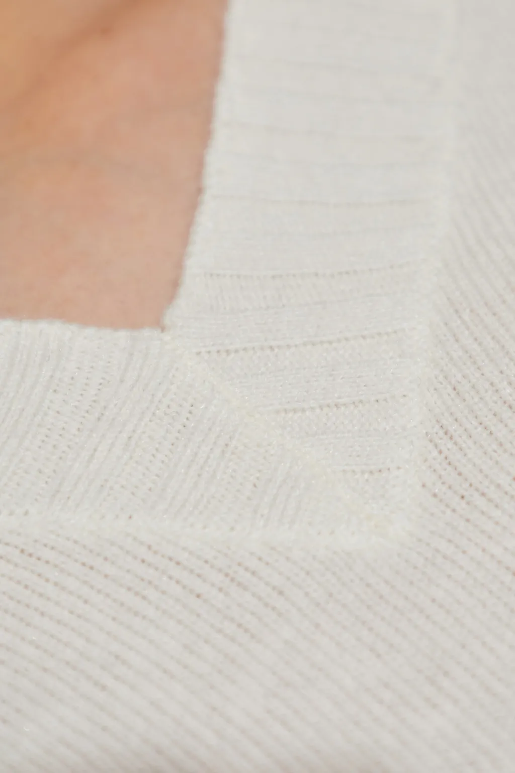 V-Neck Knitted Jumper