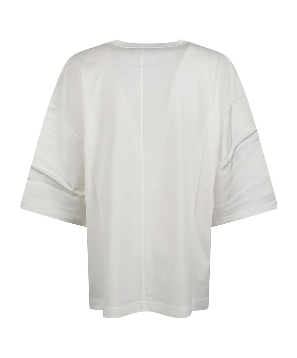 Open-Necked Black Shirt