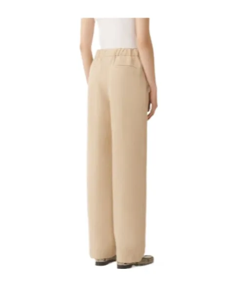 Elastic Waist Casual Pants