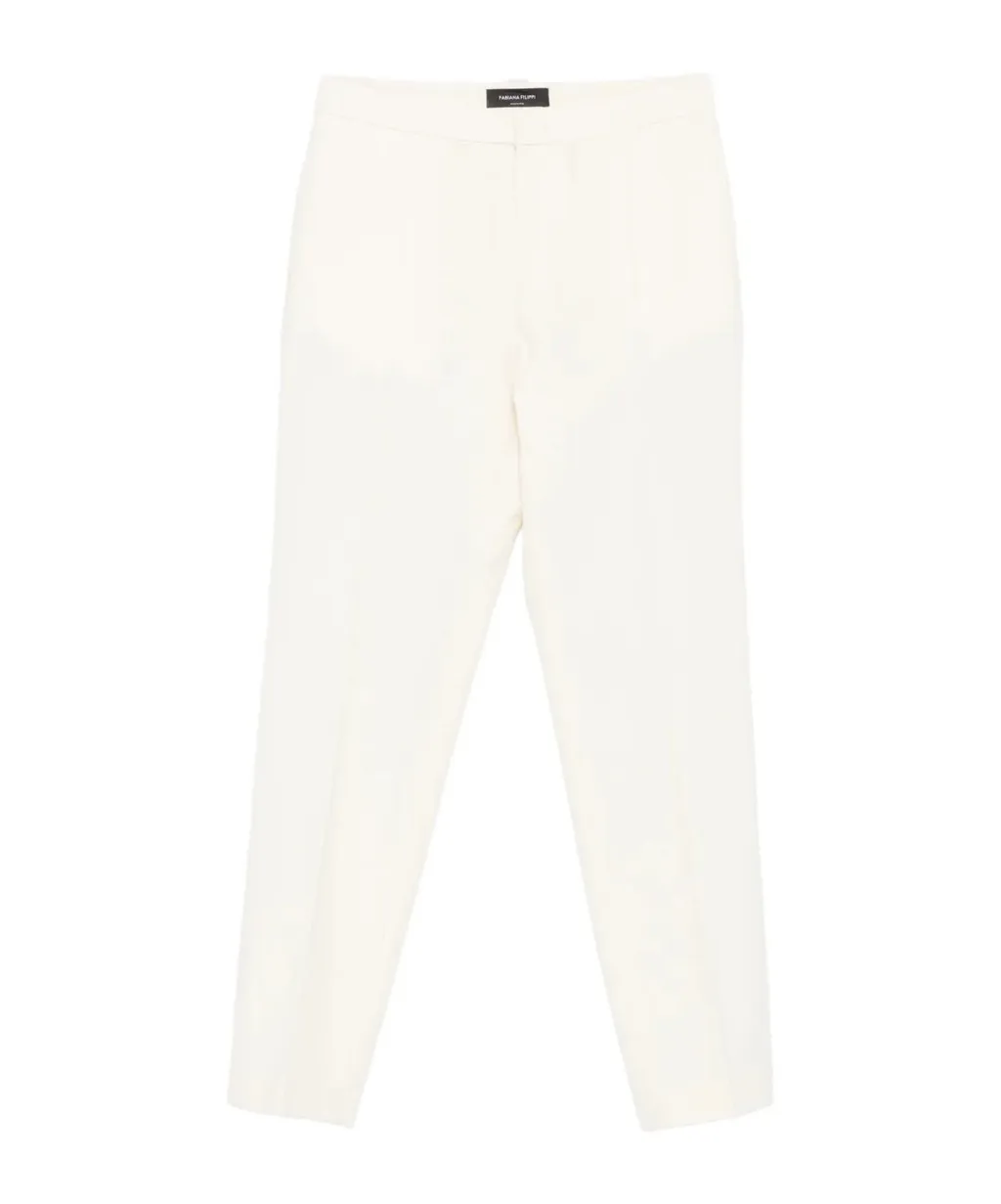 Straight-Leg Trousers