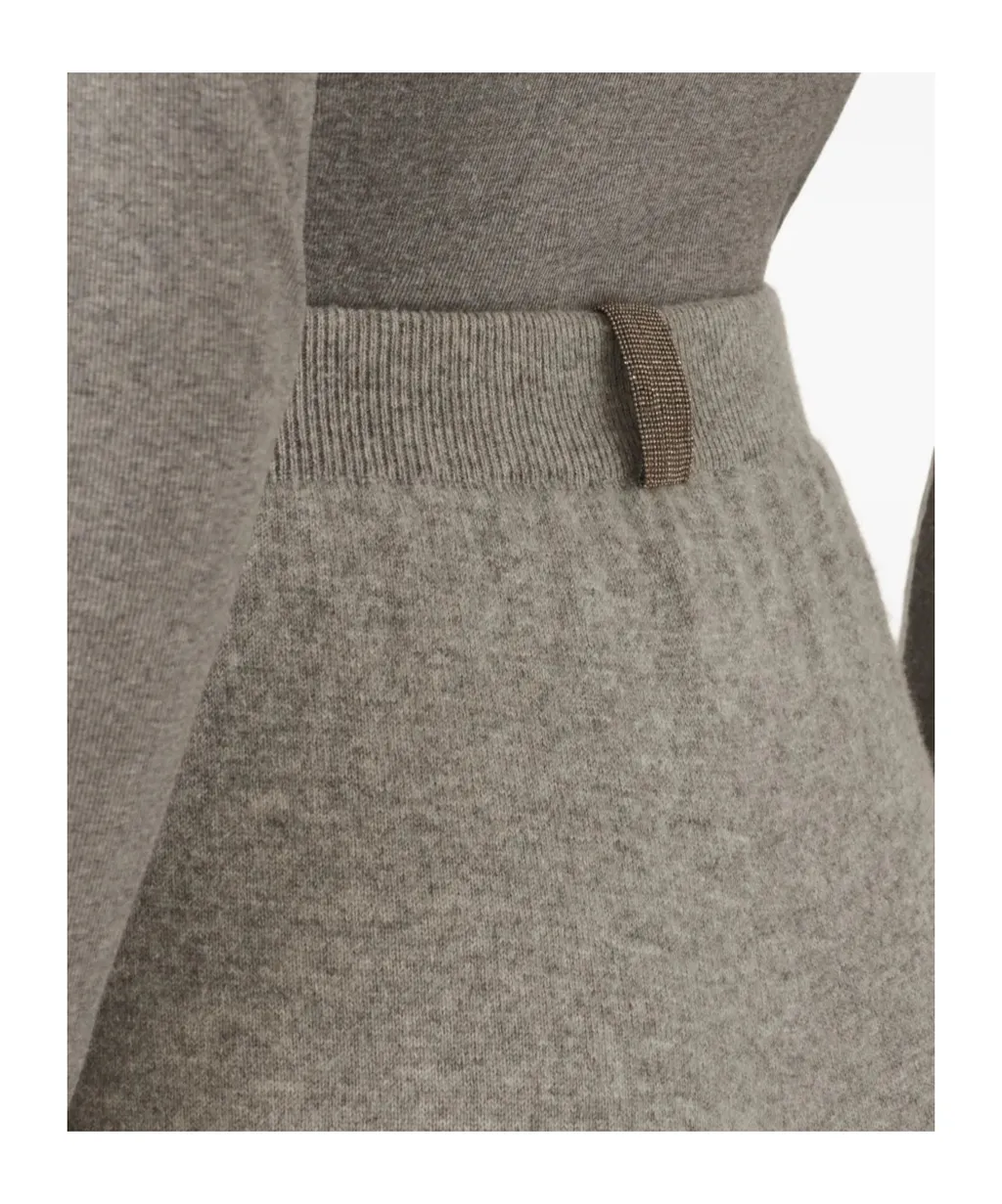Cashmere Wide-Leg Trousers