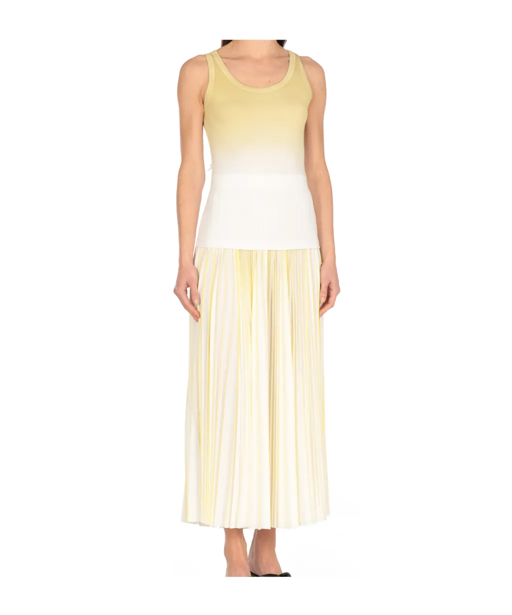 Embellished Ribbed Tank Top