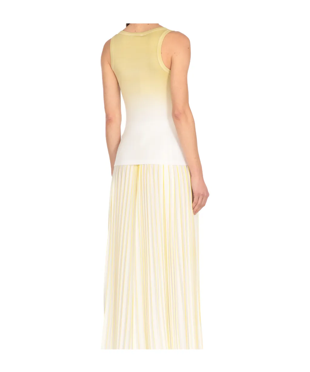 Embellished Ribbed Tank Top