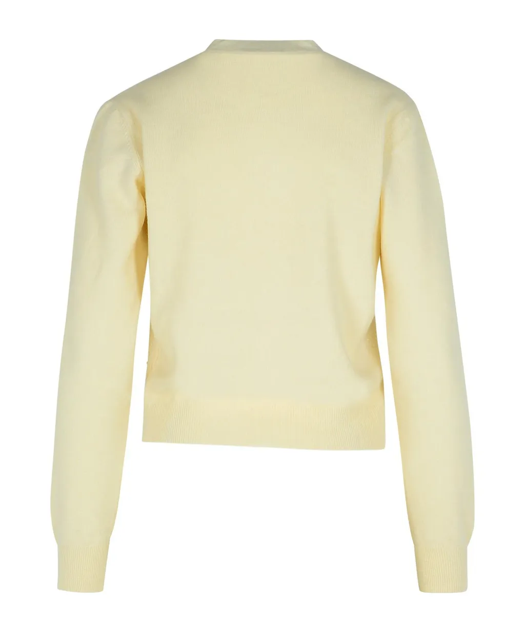 Platinum Buttoned Knitted Cardigan