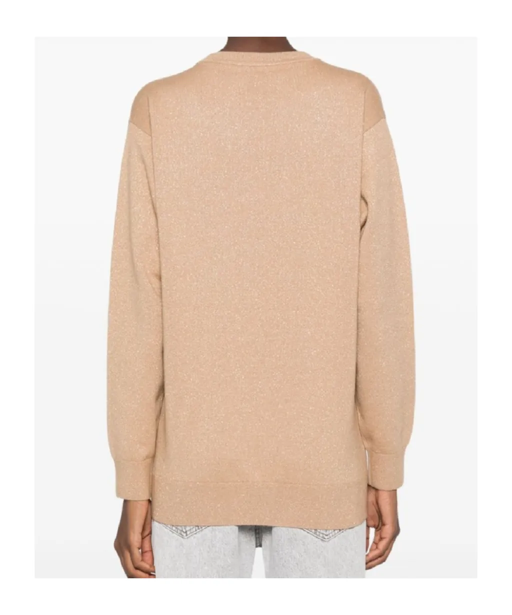 Lurex-Embellished Jumper