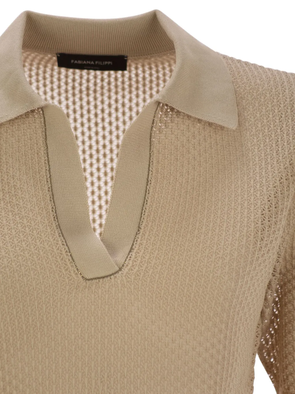 Half Sleeved Polo Jumper