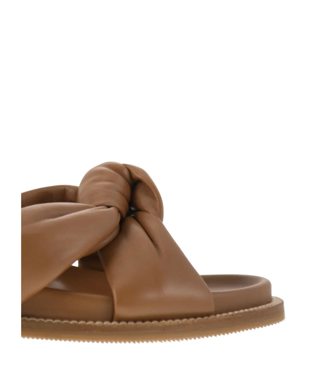 Knotted Slip-On Slippers