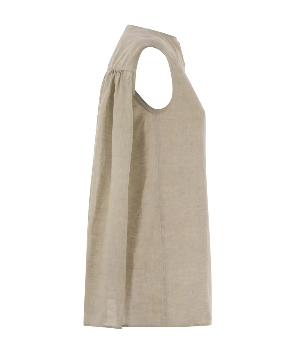 Oversized Sleeveless Top