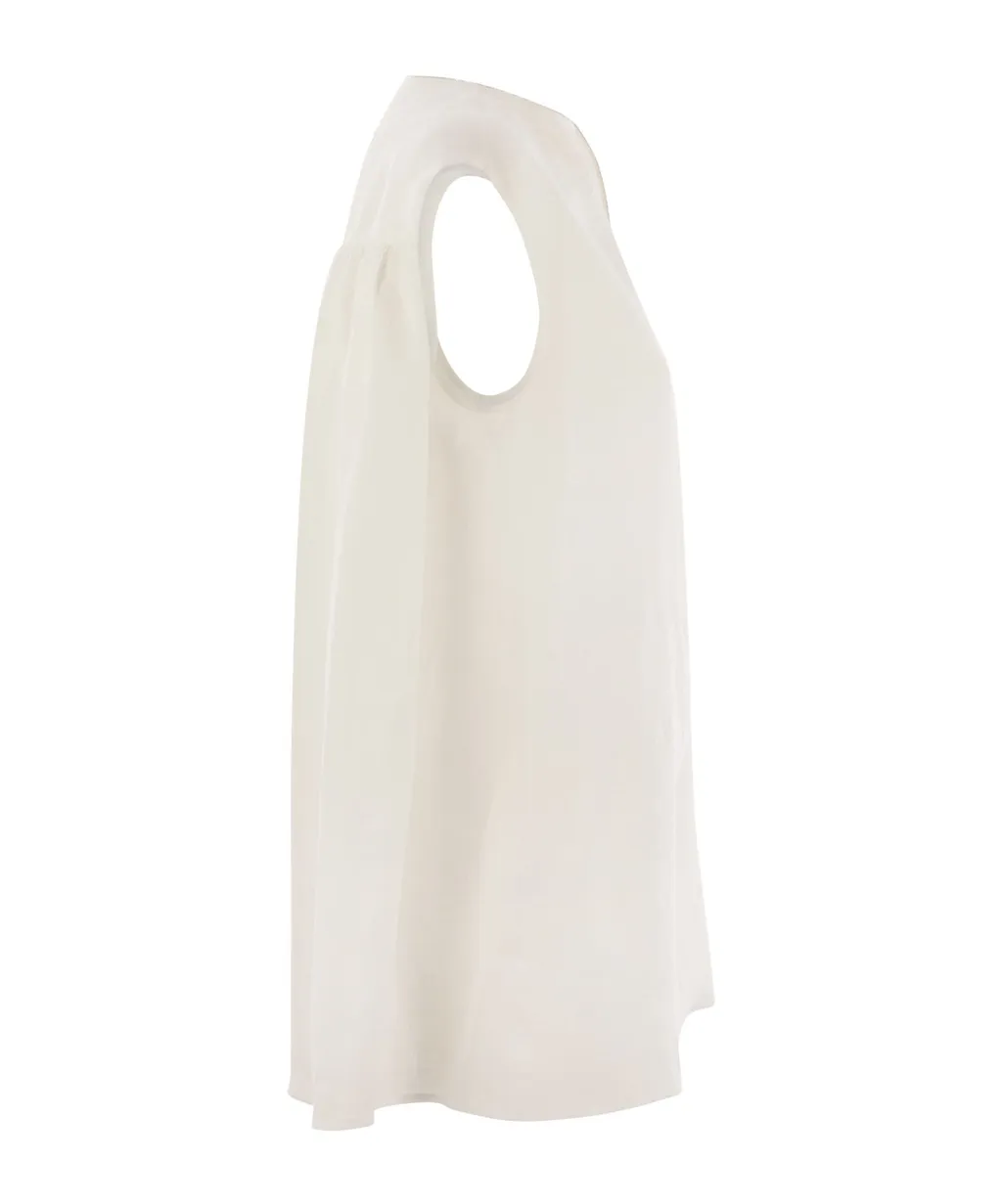 Oversized Sleeveless Top
