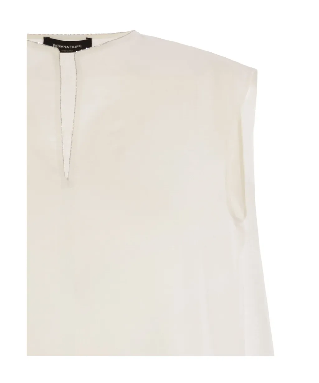 Oversized Sleeveless Top