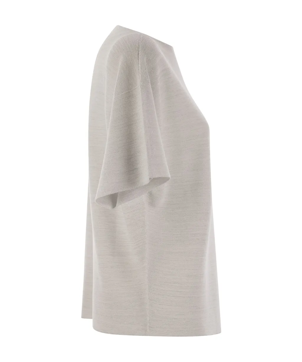 Boat Collar Knitted Pullover
