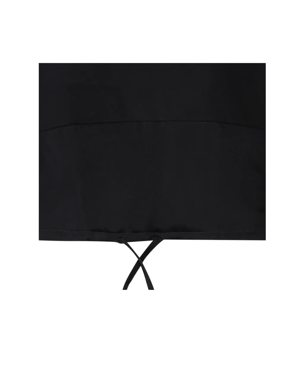 Crewneck Drawstring Hem T-Shirt