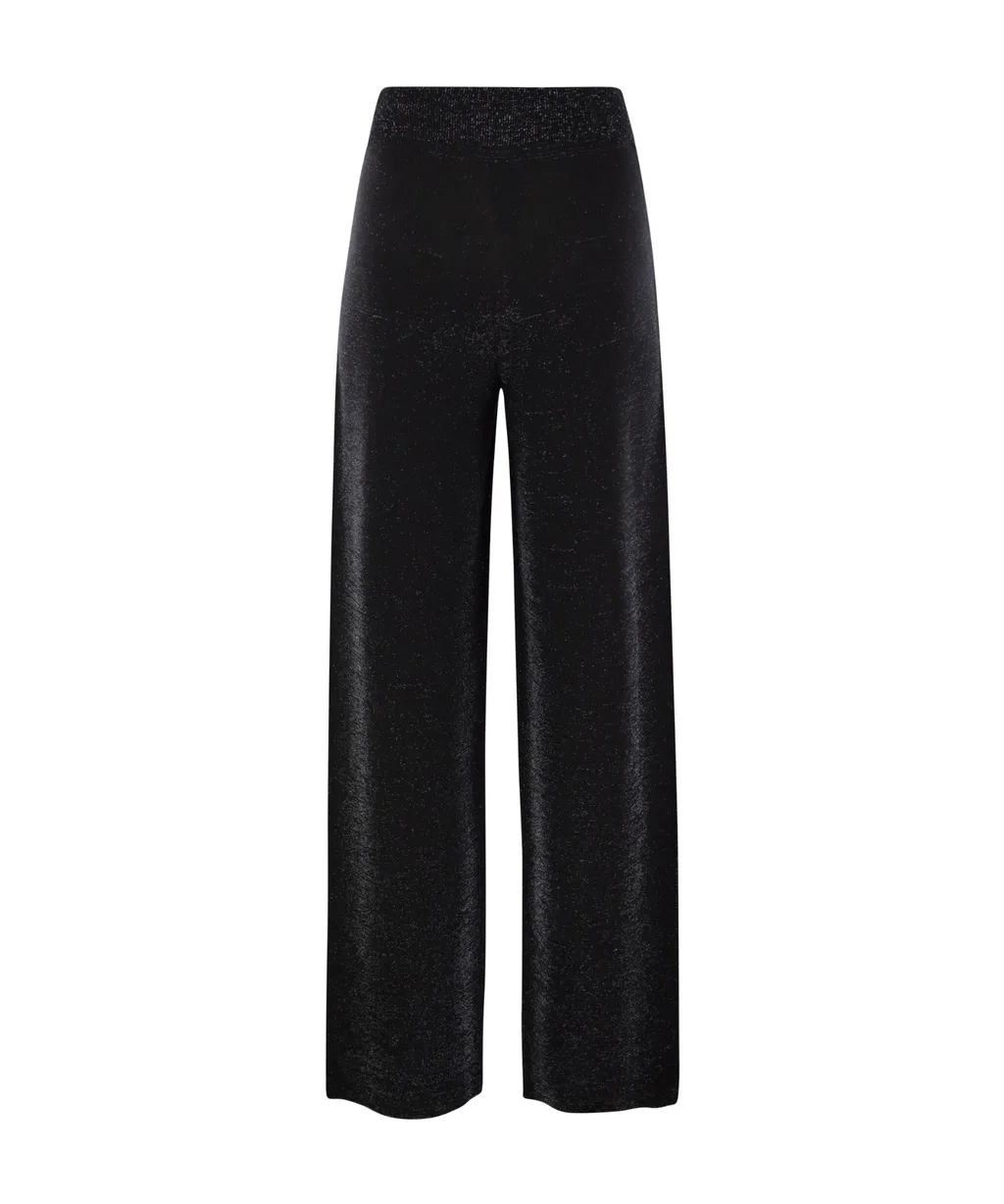 Drawstring Wide-Leg Casual Pants