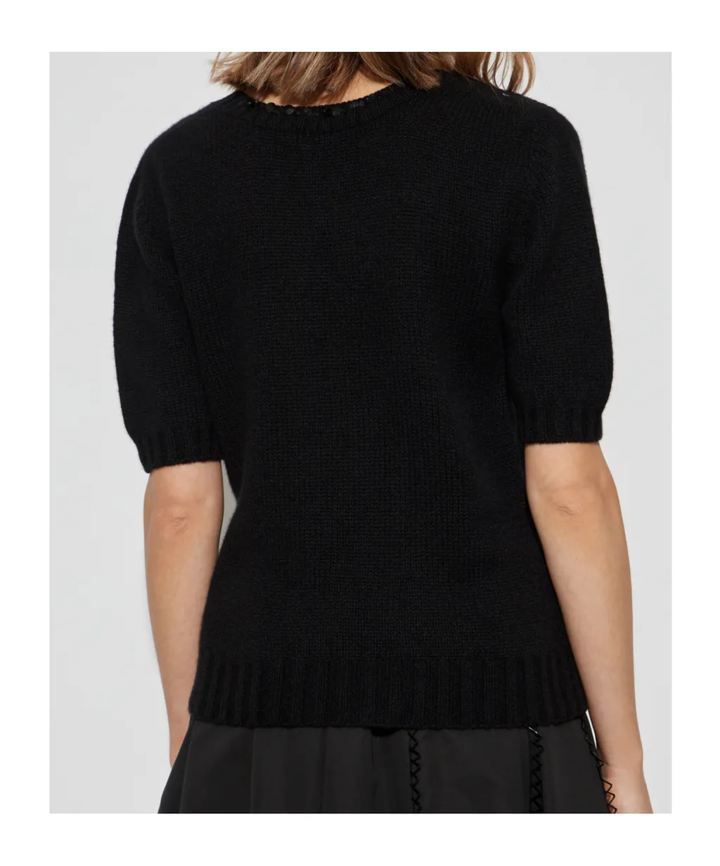 Embellished Neck Knitwear