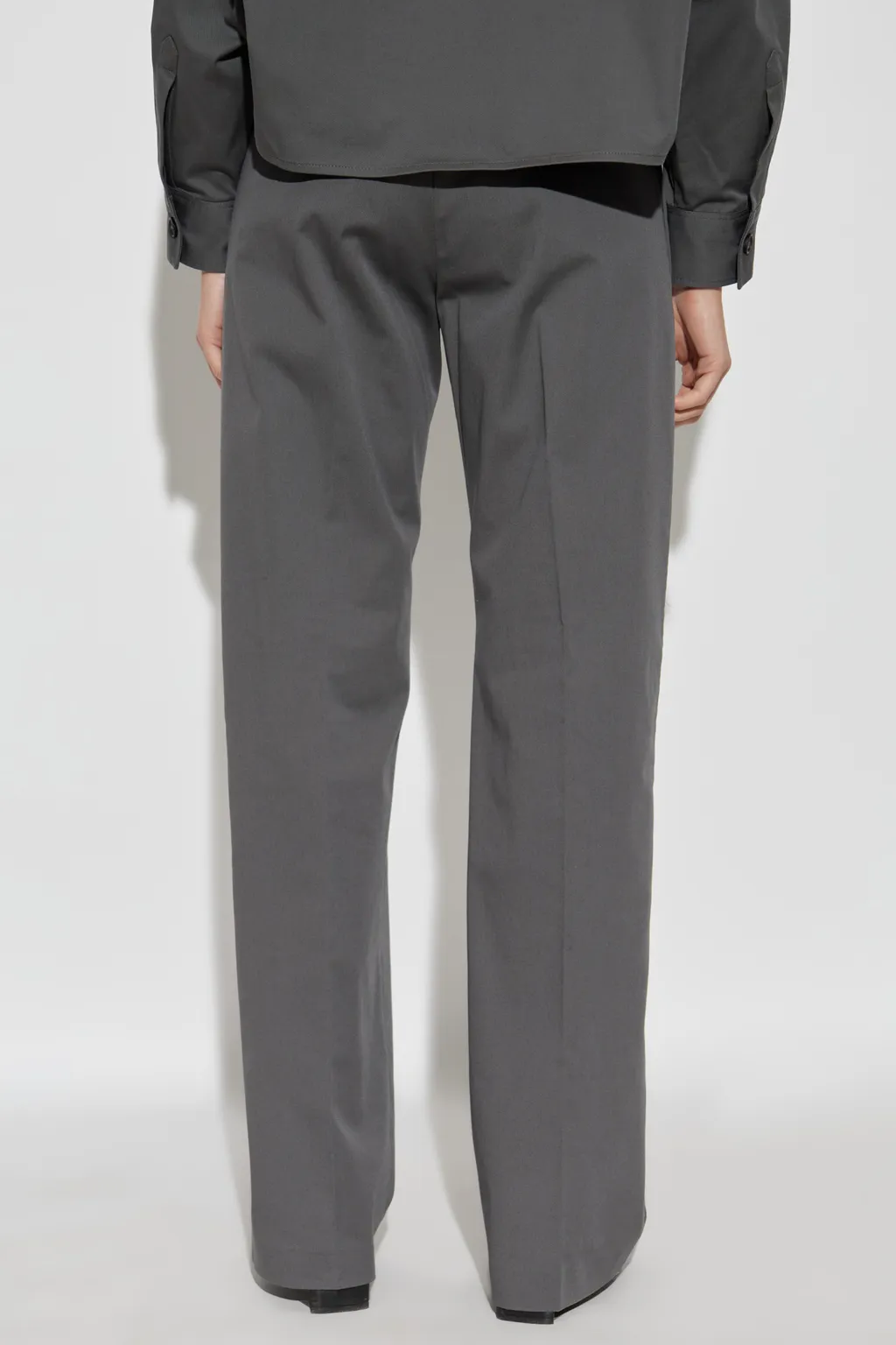 Tailored Wide-Leg Pants