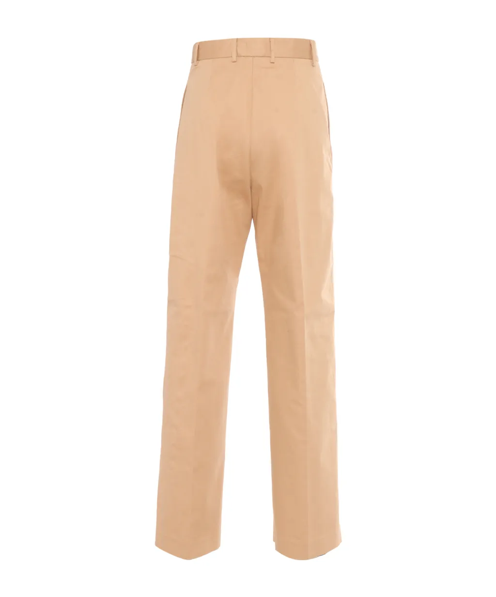 Straight-Leg Tailored Trousers