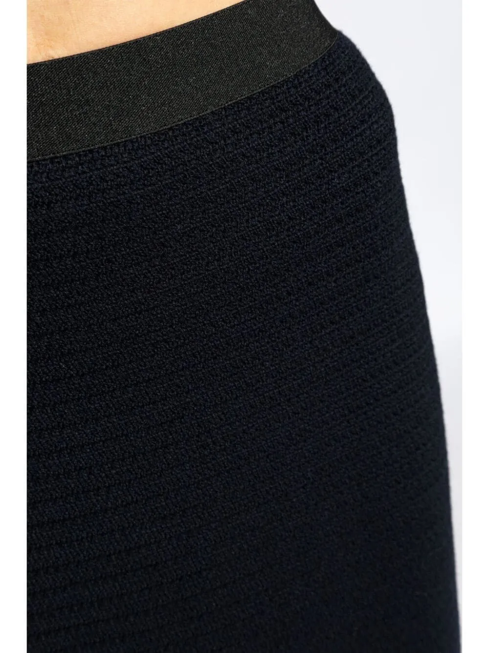 Elasticated Waistband Pencil Skirt