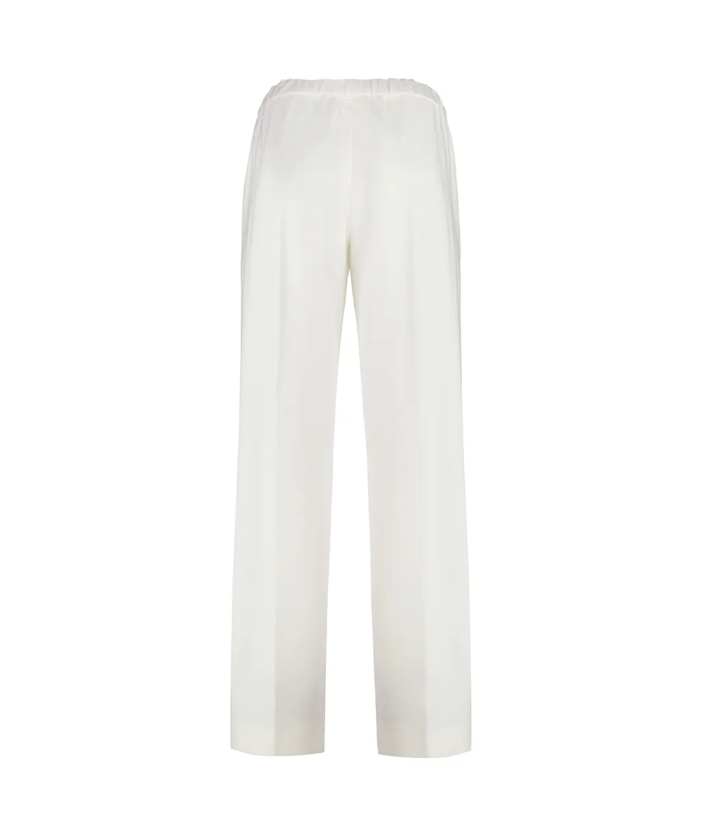 Straight-Leg Pleat Detailed Pants
