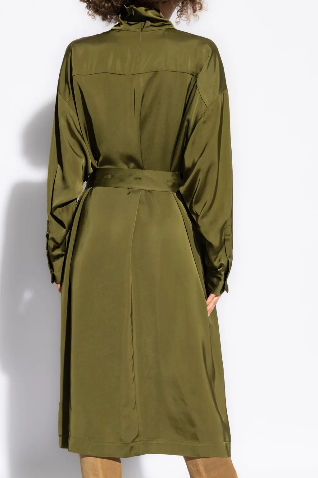 Stand-Up Collar Dress