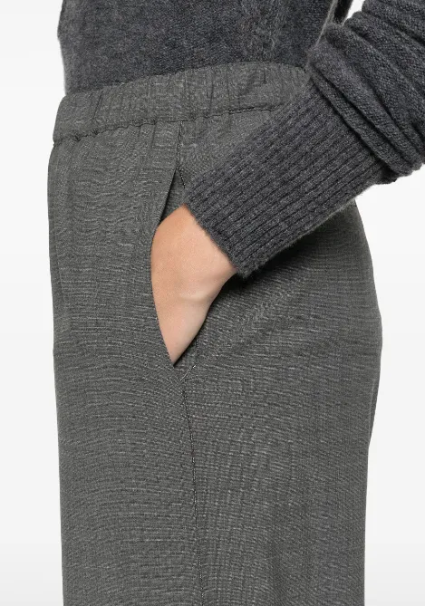 Elastic Waist Casual Pants