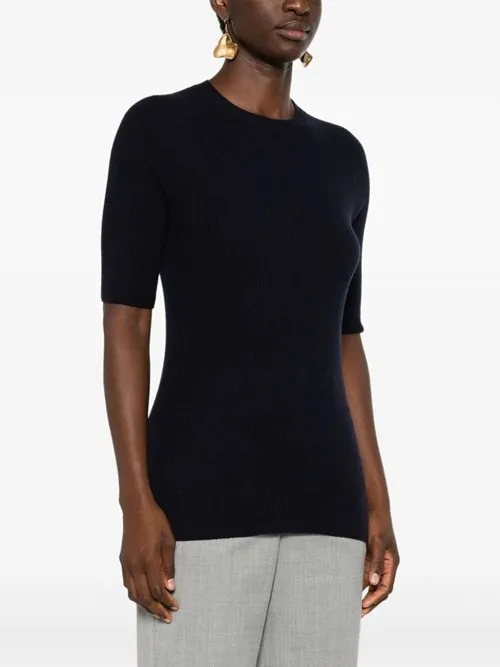 Ribbed-Knit Top