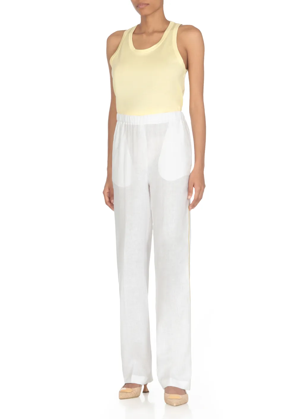 Elastic Casual Pants