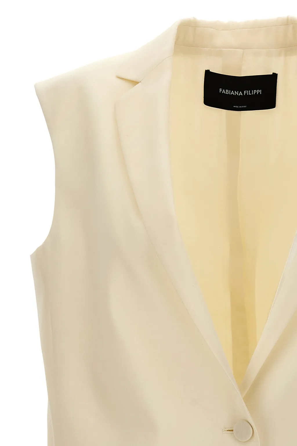 Single-Breasted Sleeveless Waistcoat