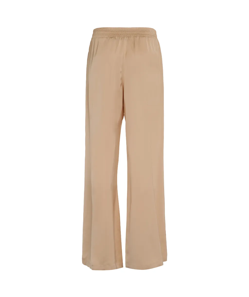 Satin Elasticated Waistband Trousers