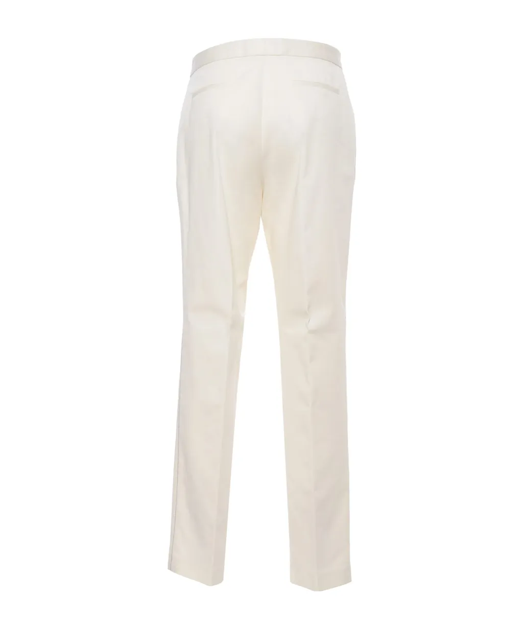 Gabardine Regular-Fit Trousers