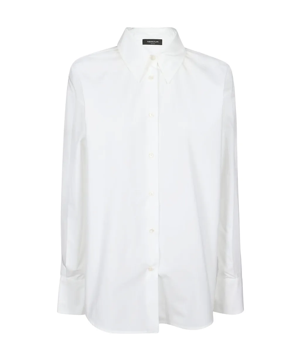 Long Sleeved Poplin Shirt