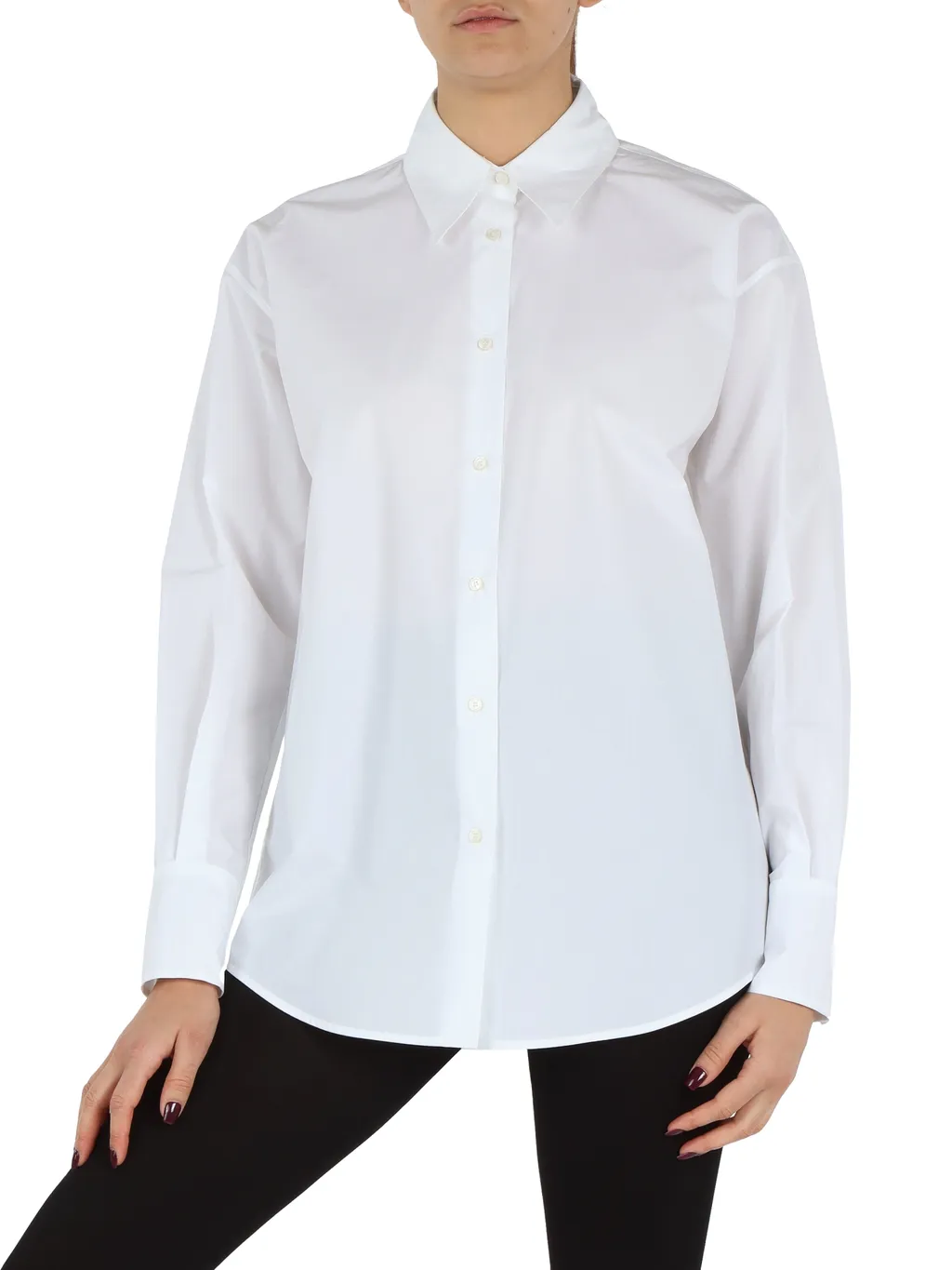 Long Sleeved Poplin Shirt
