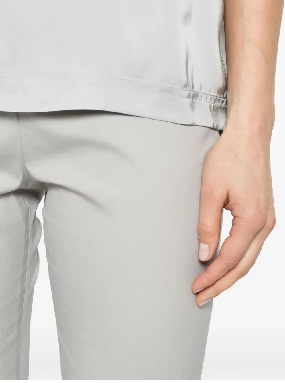 Slim-Fit Casual Pants
