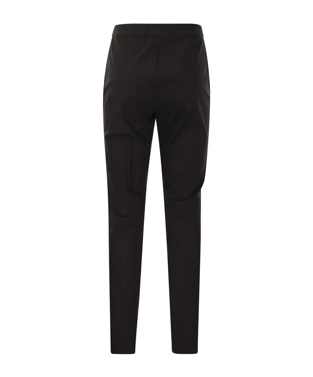 Straight-Leg Tailored-Cut Trousers