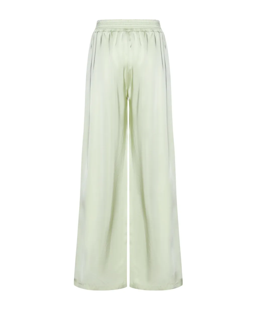 Satin Elasticated Waistband Trousers