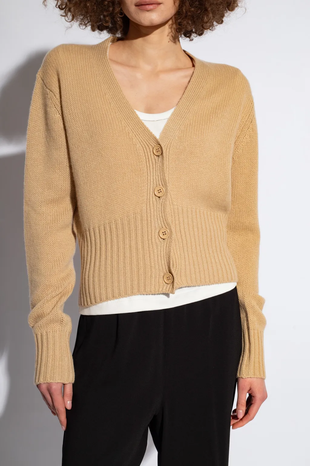 V-Neck Cashmere Cardigan