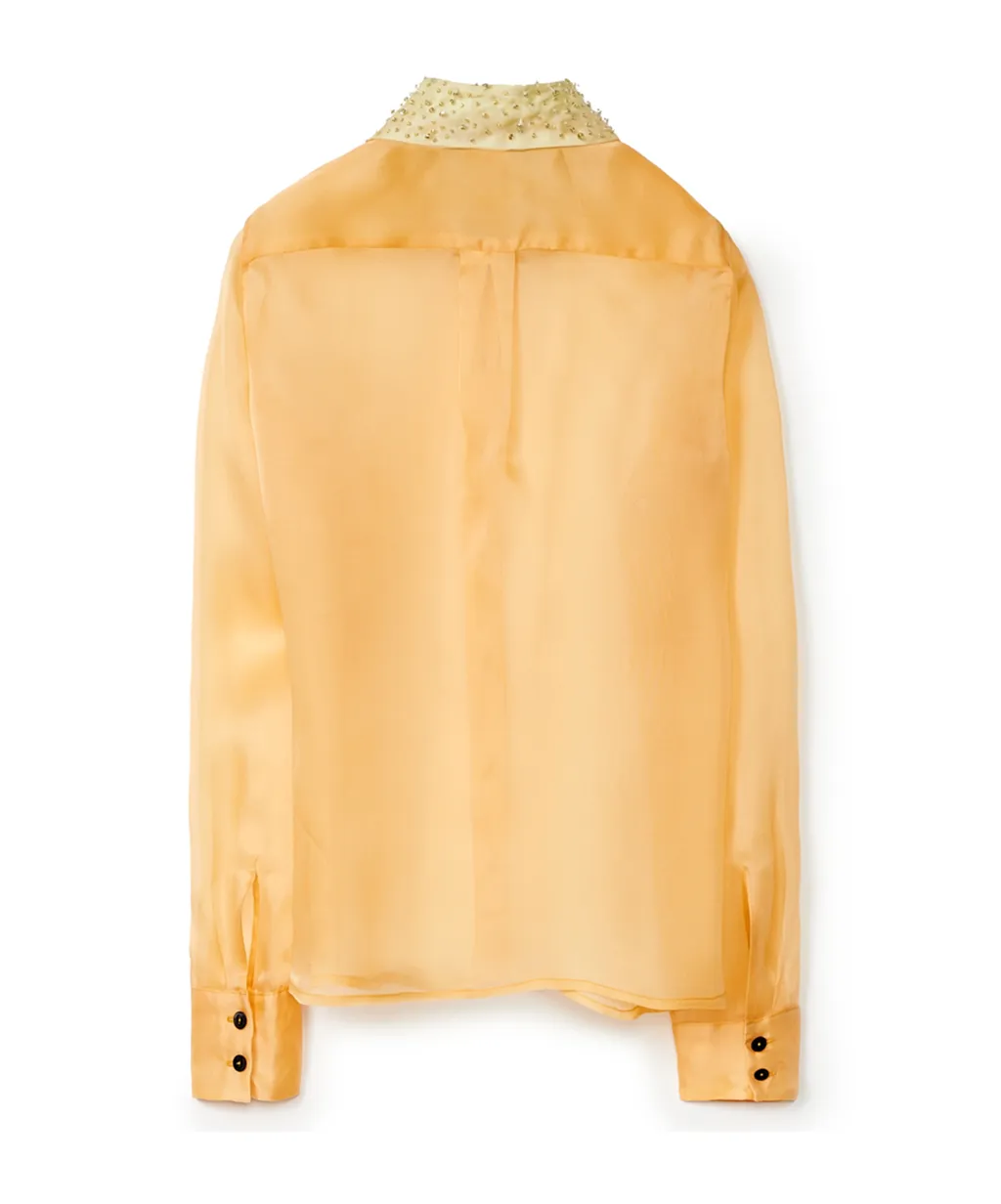 Embellished Georgette Shirt