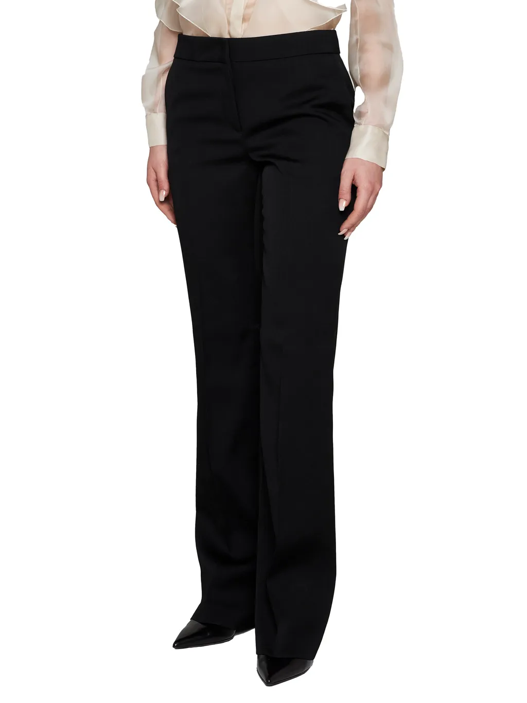 Front Creased Casual Pants