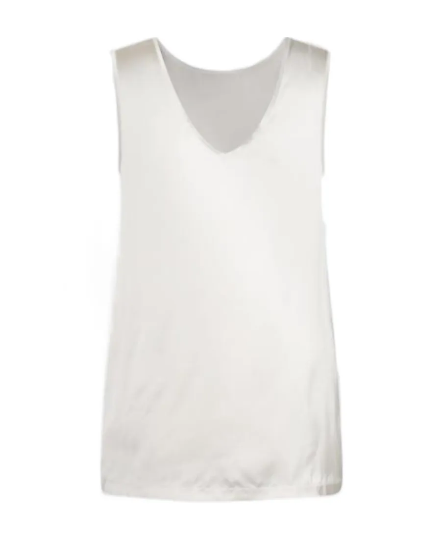 Sleeveless V-Neck Top