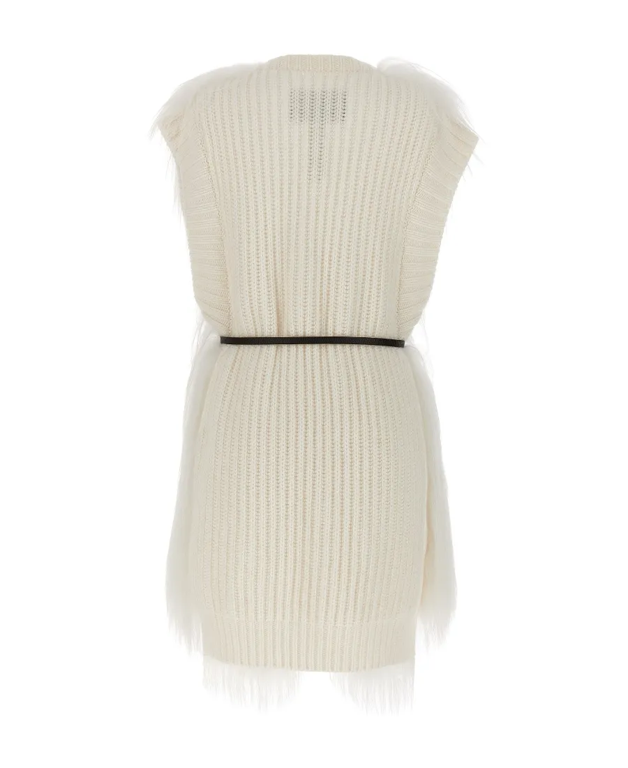 V-Neck Panelled Gilet