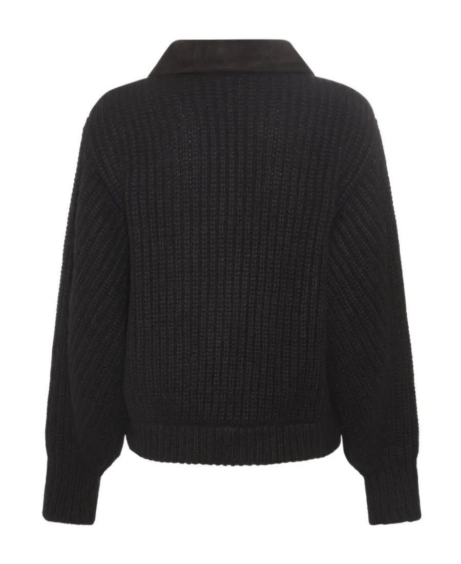 Panelled Zipped Jacket