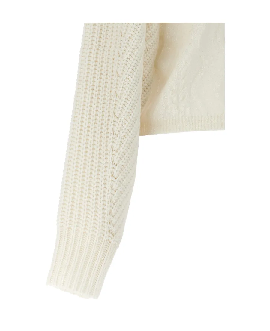 Crewneck Cable-Knit Jumper