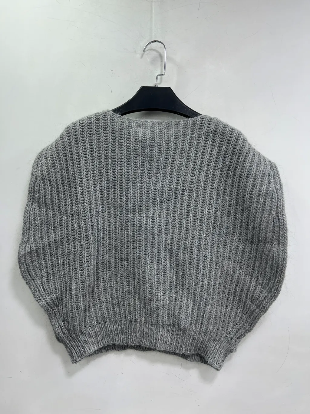 Long-Sleeved Knitted Sweater