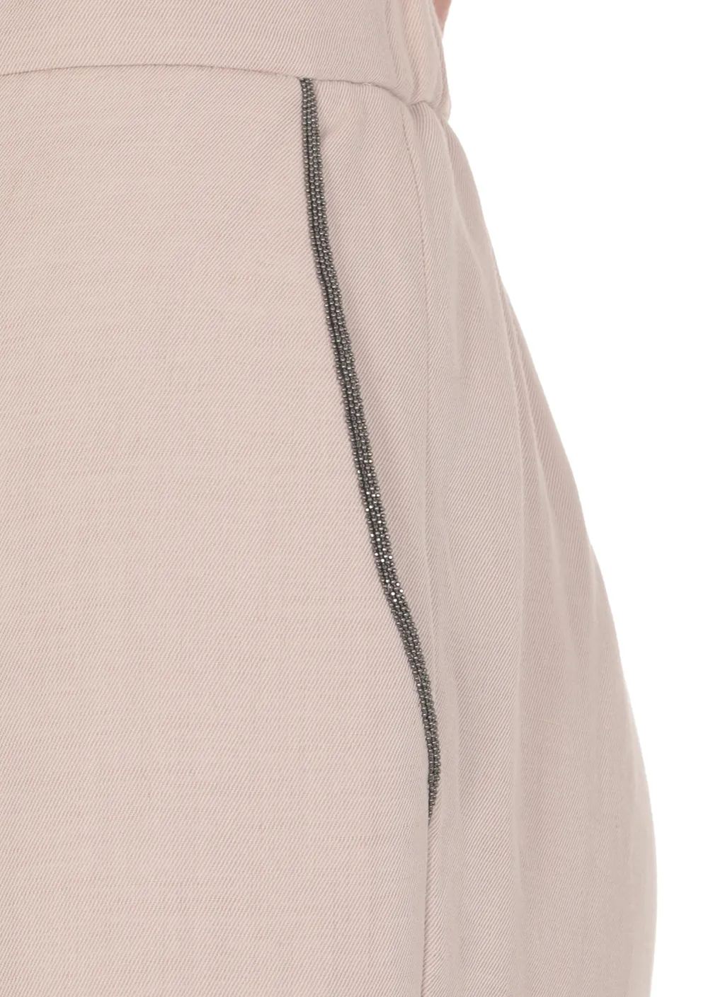 Drawstring Waist Casual Trousers