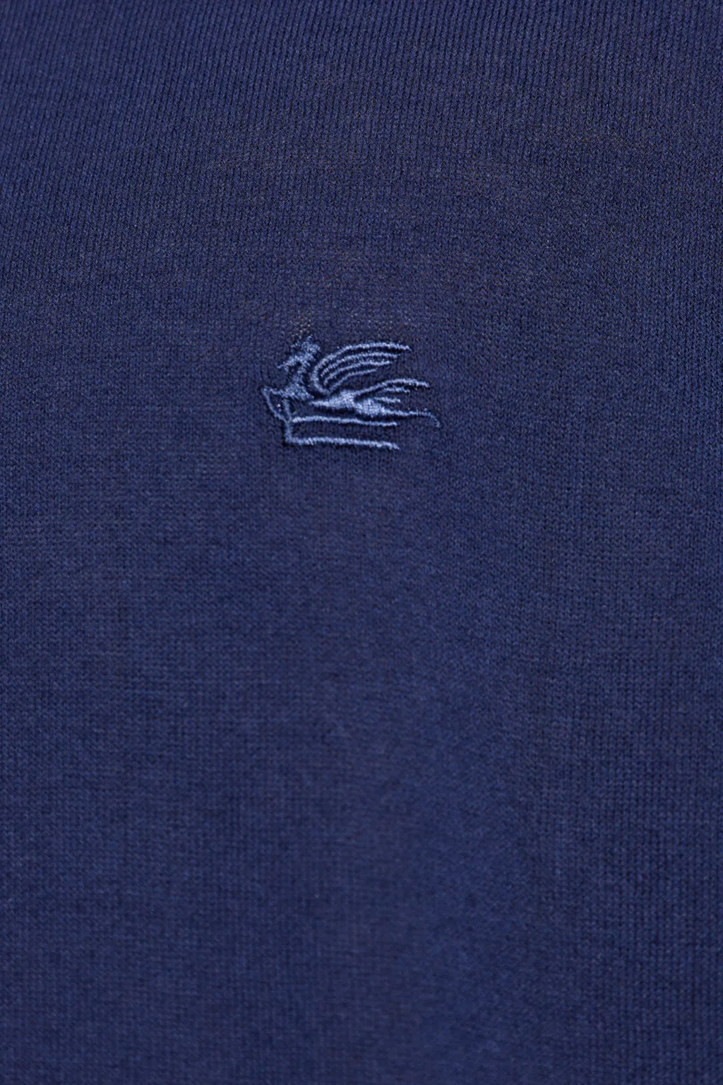Pegaso Embroidered Knitted Polo Shirt