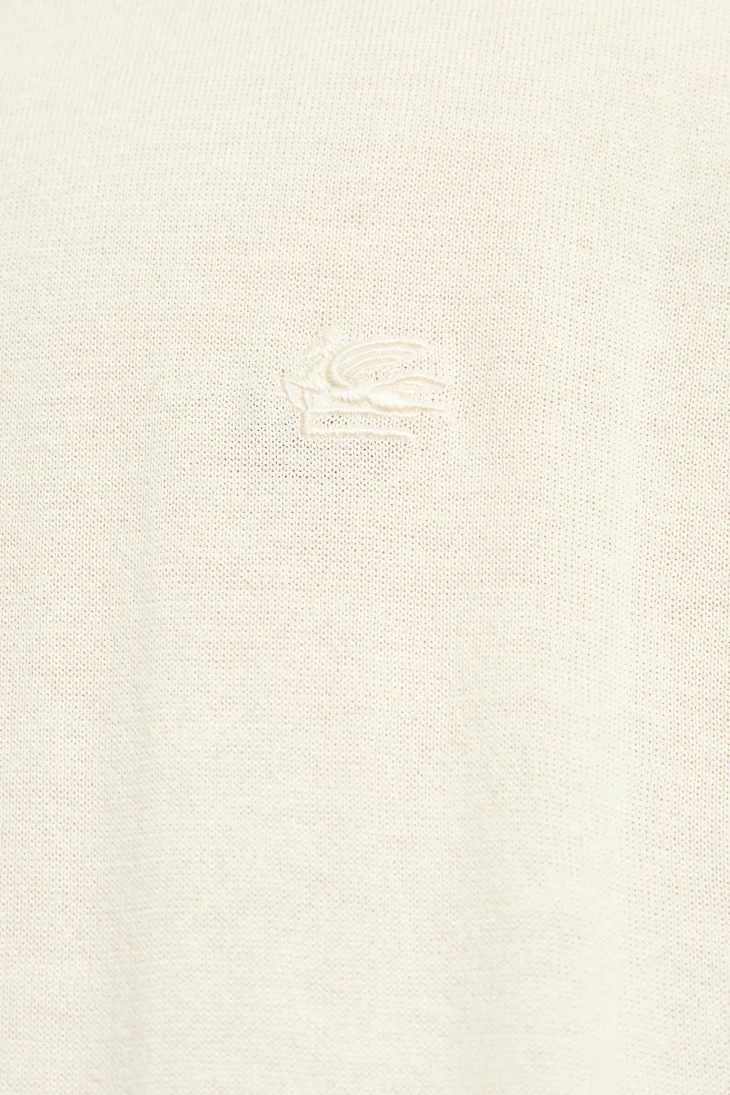 Pegaso Embroidered Knitted Polo Shirt