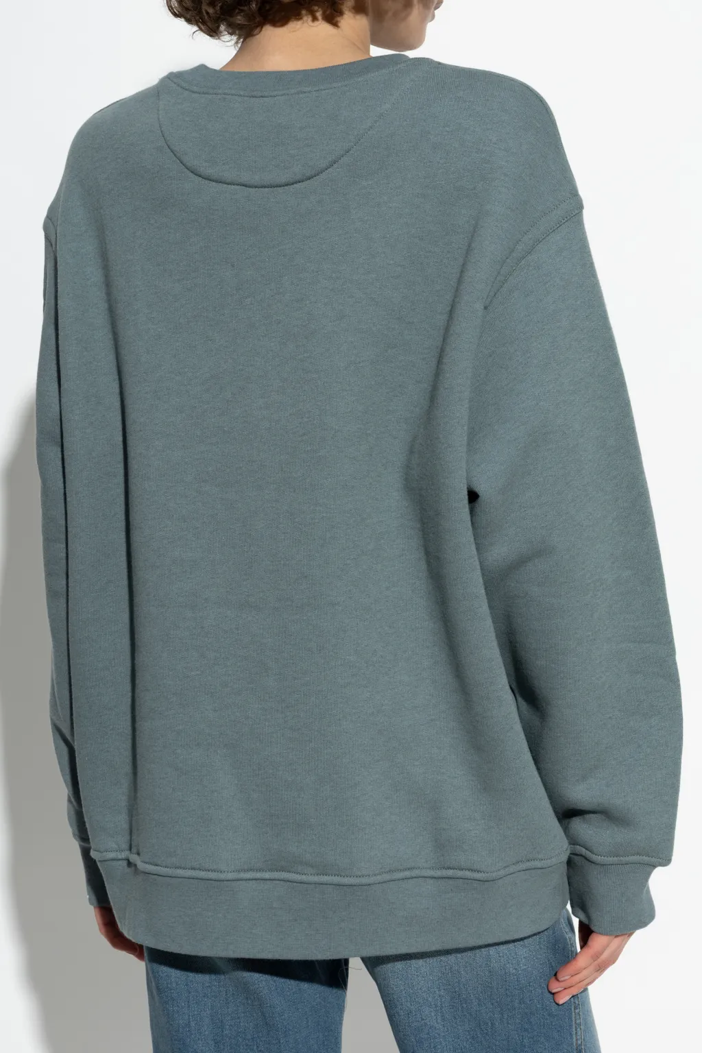 Graphic Printed Crewneck Sweatshirt